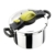 Sitram Schnellkochtopf 711160 Sitrapro mit Dämpfeinsatz, Silikon, 8 L - 3