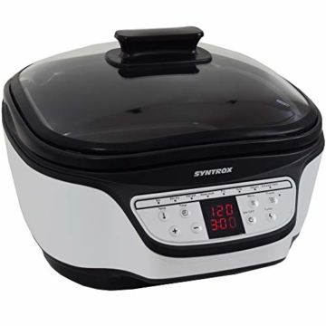 Syntrox Germany Programmierbarer Multicooker Multikocher 8in1 mit Digital Panel MC-1500W Variety - 2