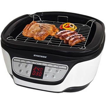 Syntrox Germany Programmierbarer Multicooker Multikocher 8in1 mit Digital Panel MC-1500W Variety - 3