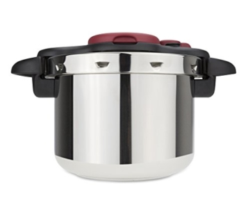 Tefal Clipso Minut Easy Druckkochtopf, Edelstahl, bunt, 22 cm - 2
