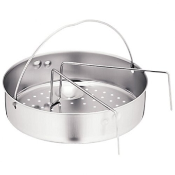 WMF Schnellkochtopf Einsatz, Dünsteinsatz, gelocht, für Ø 22 cm, Cromargan Edelstahl, spülmaschinengeeignet - 2