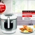 Moulinex AM4800 Mega 2kg Fritteuse | Fritteuse mit Öl | Anti-Geruchs-Filter | regelbare Temperatur | leichte Reinigung | knusprige Pommes | 1.800 Watt | für bis zu 8 Personen | Weiß/Silber - 2