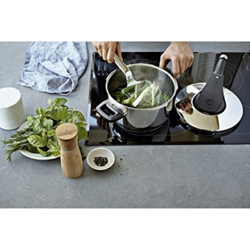 WMF Perfect Pro Schnellkochtopf 4,5l ohne Einsatz Ø 22cm Made in Germany Innenskalierung Cromargan Edelstahl induktionsgeeignet - 