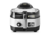 DeLonghi MultiFry Extra Chef FH1394/2 Heißluftfritteuse/Multicooker (1,7 kg Fassungsvermögen, 1.400W / 1.000W, 8 Portionen, SHS-Double-Pro, Rezepte-App) grau/weiß - 1