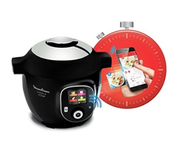 Moulinex Intelligenter Multicooker mit Cookeo + Connect-Anwendung, über Bluetooth steuerbar, 150 Rezepte, Fassungsvermögen: 6 l, Art.-Nr. YY2942FB - 3