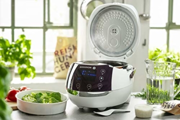 Reishunger Digitaler Reiskocher (1,5l/860W/220V) Multikocher mit 12 Programmen, 7-Phasen-Technologie, Premium-Innentopf, Timer- und Warmhaltefunktion – Reis für bis zu 8 Personen - 3