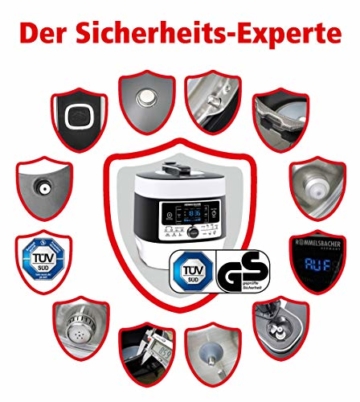 ROMMELSBACHER MeinHans MD 1000, weiß/schwarz - 5