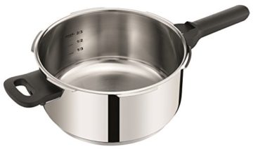 Tefal P2544337 - Satz von 2 Schnellkochtopf (Secure neo Induktion 5, 4 und 6 Liter, 5 Sicherheitsstufen ), Silber - 3