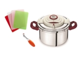 Tefal yy2981fa Schnellkochtopf Clipso Plus Genauigkeit + Gemüseschäler + 4 Schneidebretter Fresh Kitchen - 1