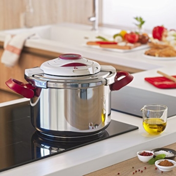 Tefal yy2981fa Schnellkochtopf Clipso Plus Genauigkeit + Gemüseschäler + 4 Schneidebretter Fresh Kitchen - 6