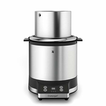 WMF KÜCHENminis Reiskocher mit Lunch-to-go-Box , Damfgarer, platzsparend, Extra To-Go-Deckel macht den Innentopf (1,0l) ohne Umfüllen zur festverschlossenen Lunchbox zum Mitnehmen, 220 W - 11