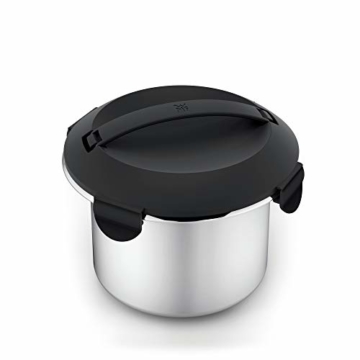 WMF KÜCHENminis Reiskocher mit Lunch-to-go-Box , Damfgarer, platzsparend, Extra To-Go-Deckel macht den Innentopf (1,0l) ohne Umfüllen zur festverschlossenen Lunchbox zum Mitnehmen, 220 W - 14